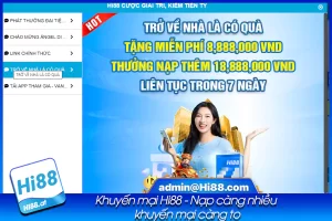 Khuyen mai Hi88 Nap cang nhieu khuyen mai cang to