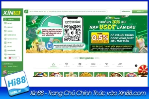 Xin88 Trang Chu Chinh Thuc vao Xin88s